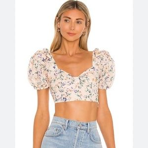 Lovers and Friends - Jill Cropped Top